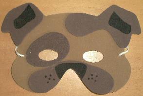 Kindergarten-Homepage: Masken