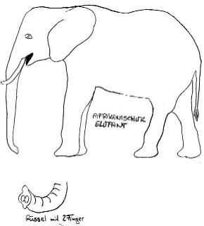 Afrikanischer Elefant